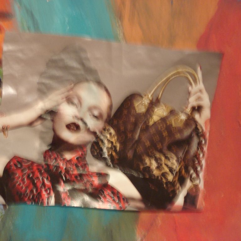 Öffentliche Kunstcollage, Farbfeuer Berlin - Isabella Rümmele